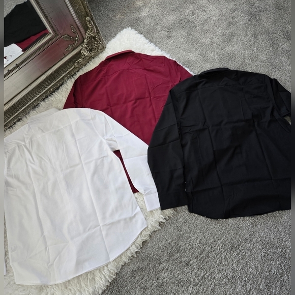 Luxury Collection Casual Long Sleeve Button Down Shirts. Bundle of 3. Size Large - Picture 3 of 8